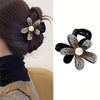 Elegant Acrylic Flower Hair Claw Clip