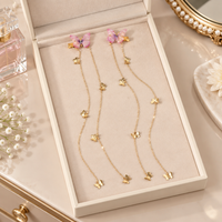 Classic Long Chain Butterfly Hair Clip