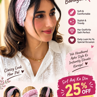 Premium Floral Style Hair Wrap Headband