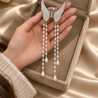 Women’s Butterfly Tassel Hair Claw Clip