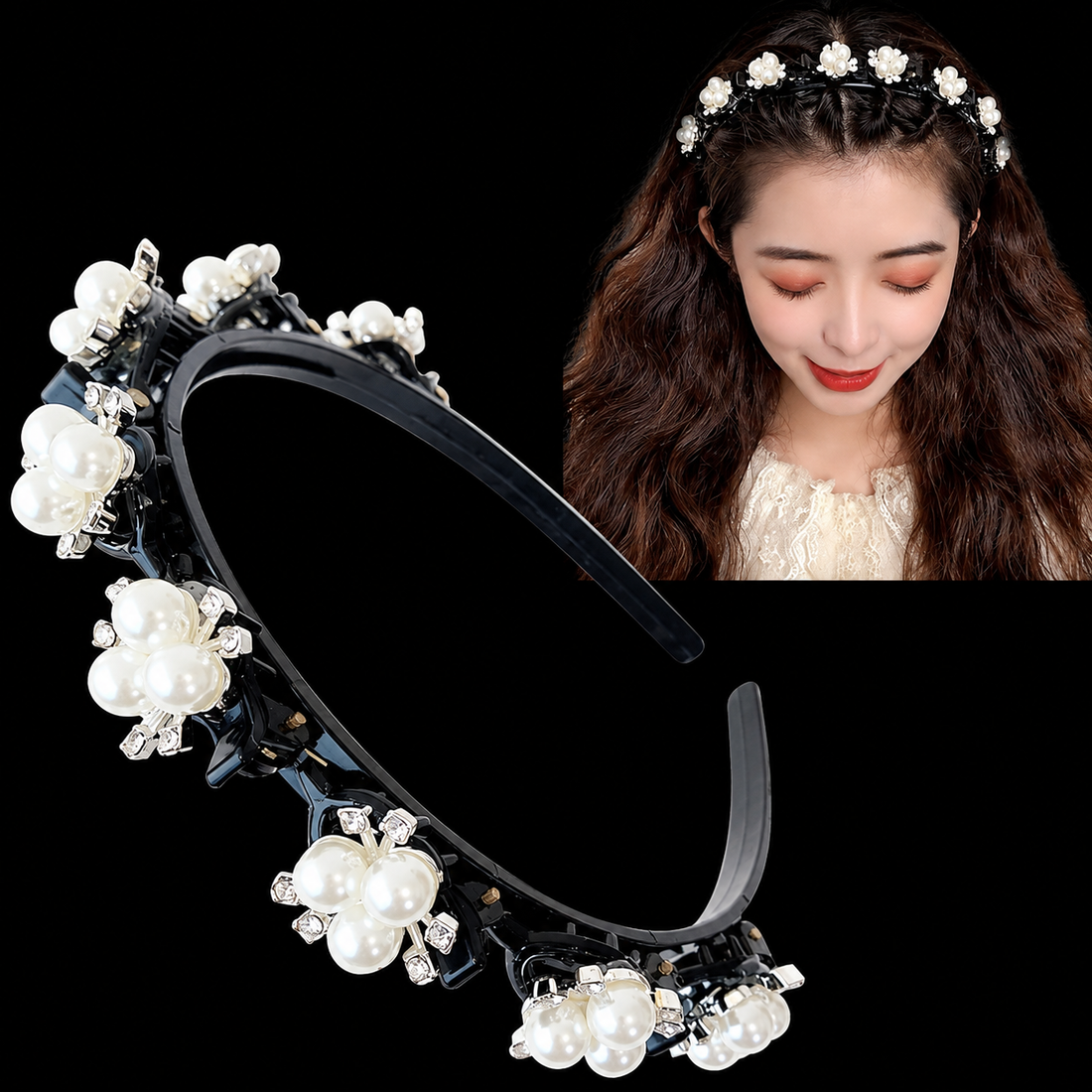 Beautiful Crown Flower Headband