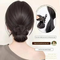 Chic Synthetic Hair Bun Clip