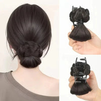 Chic Synthetic Hair Bun Clip