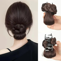 Chic Synthetic Hair Bun Clip