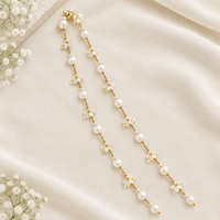 Graceful Pearl Style Hair Vine Accessory for Women