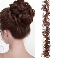Elegant Bun & Ponytail Extensions for Women