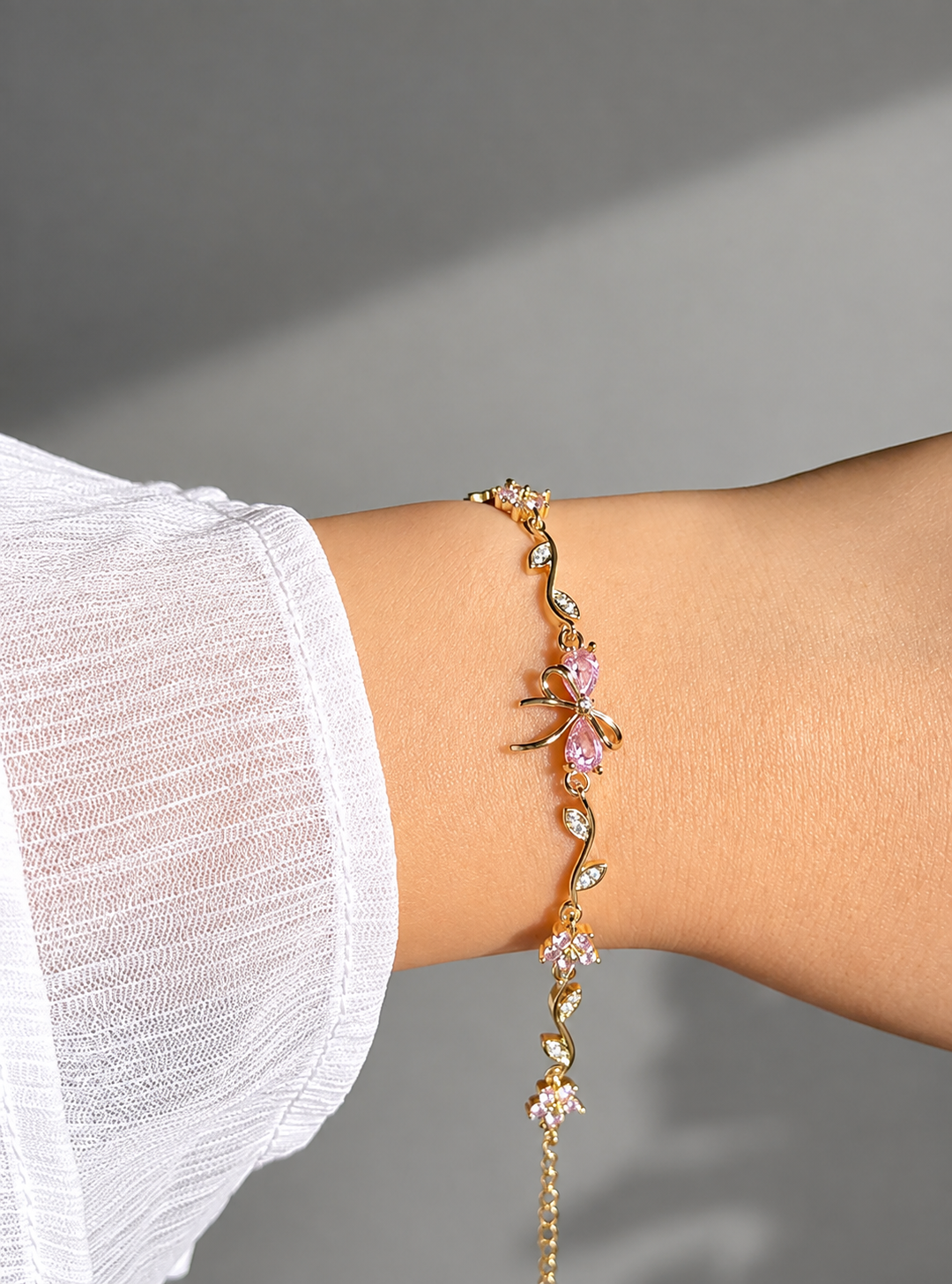 Aesthetic Vine Charm Bracelet