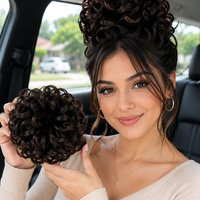 Synthetic Angel Style Messy Bun