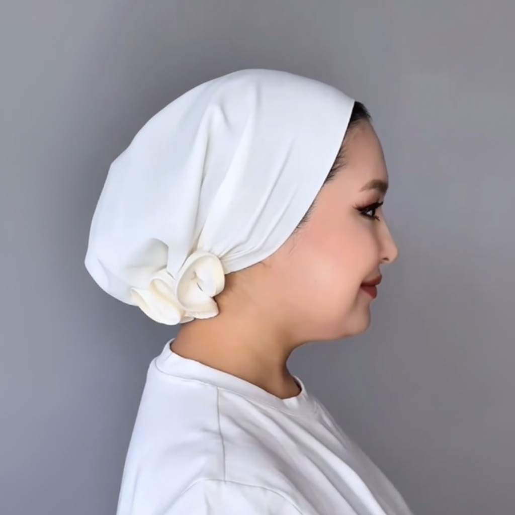 Women’s Turban Style Floral Hijab Cap
