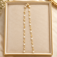 Graceful Pearl Style Hair Vine Accessory for Women