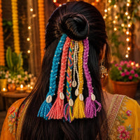 Cultural Style Braided Hair Tie